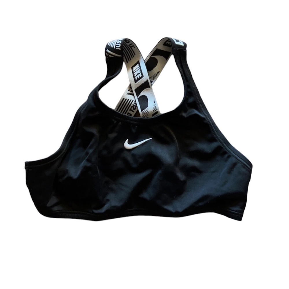 Nike Black Girls Sports Bra / Swimsuit Top